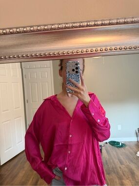 Zara Satin Blouse